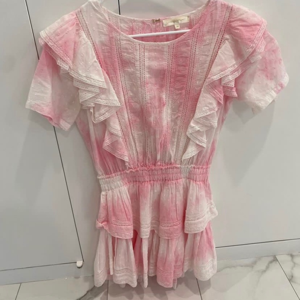 Love Shack Fancy Pink Dress